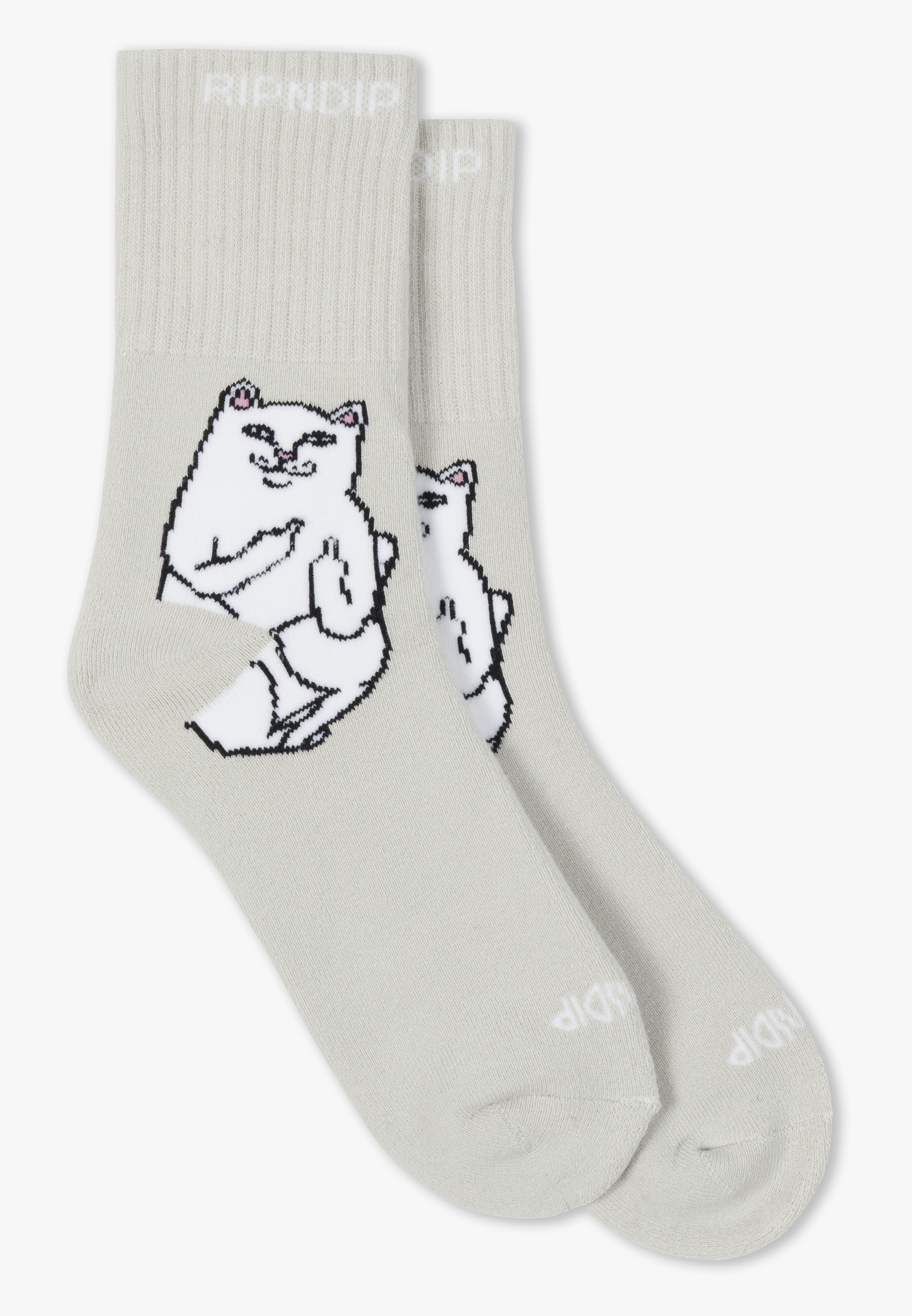 RIPNDIP Lord Nermal Mid Socks Grey