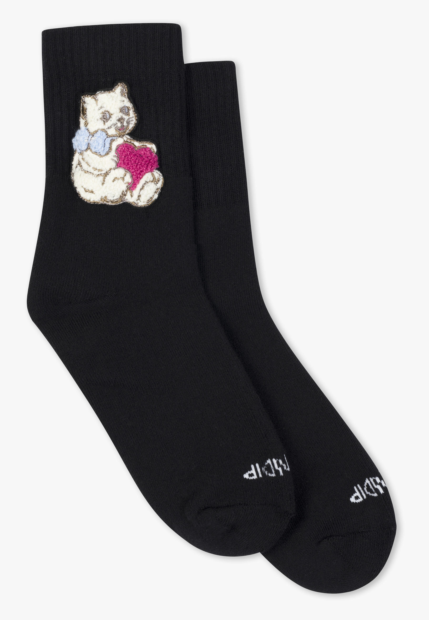 RIPNDIP I Love Cats Mid Socks Black