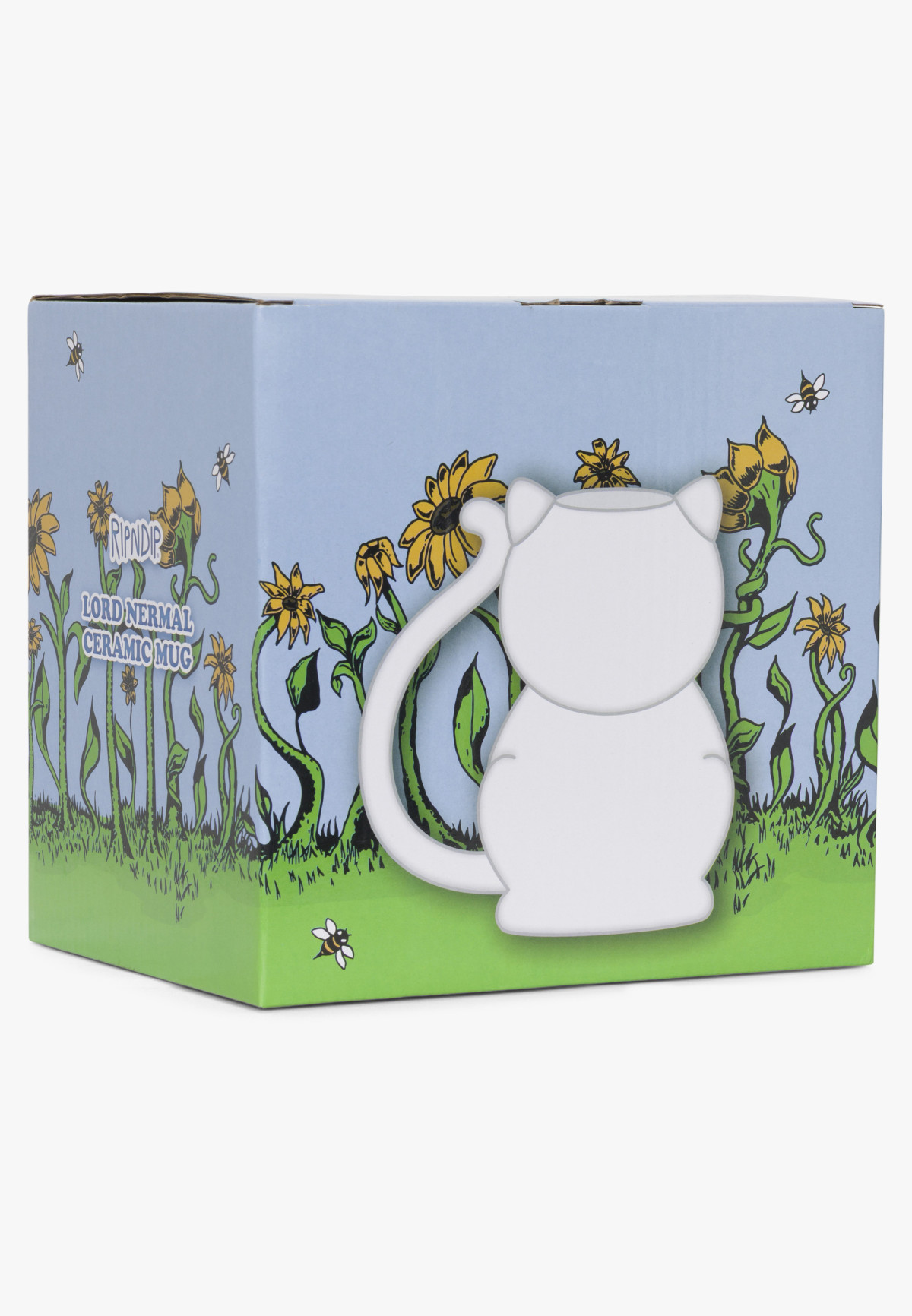 RIPNDIP Lord Nermal Ceramic Mug White