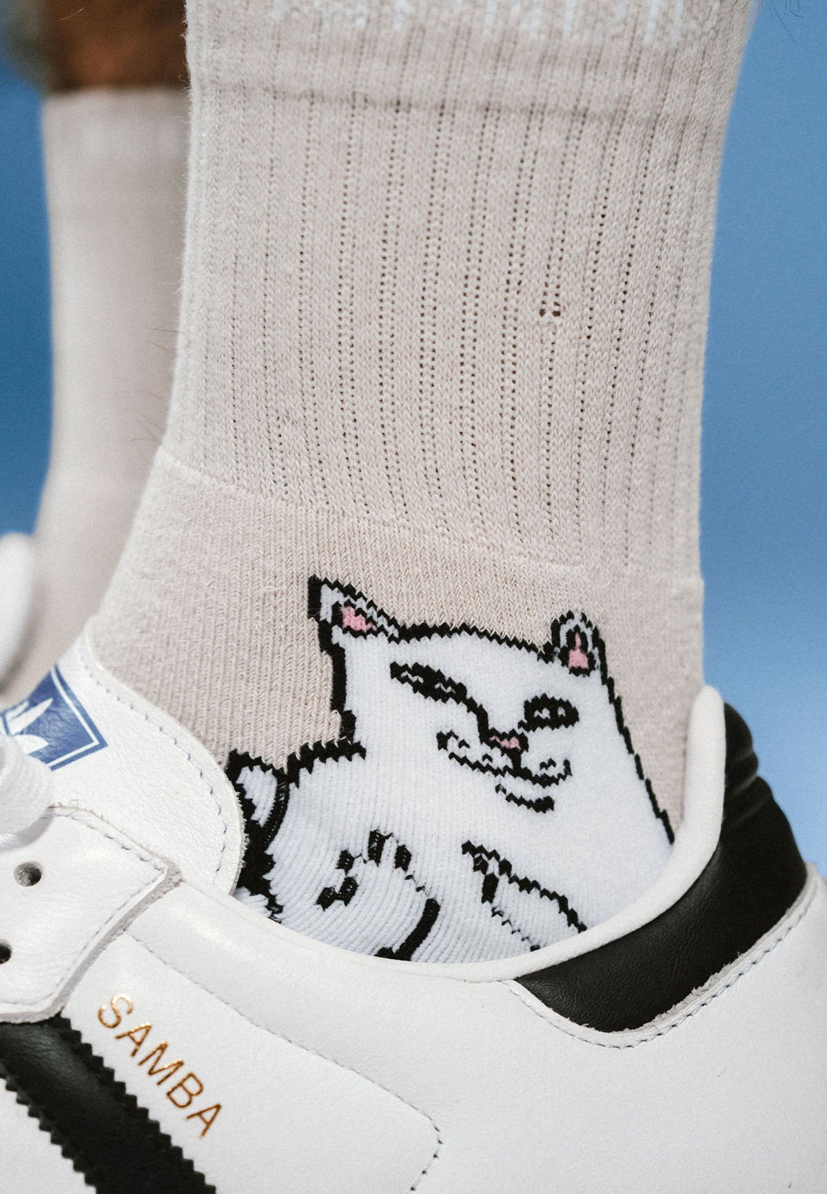 RIPNDIP Lord Nermal Mid Socks Grey