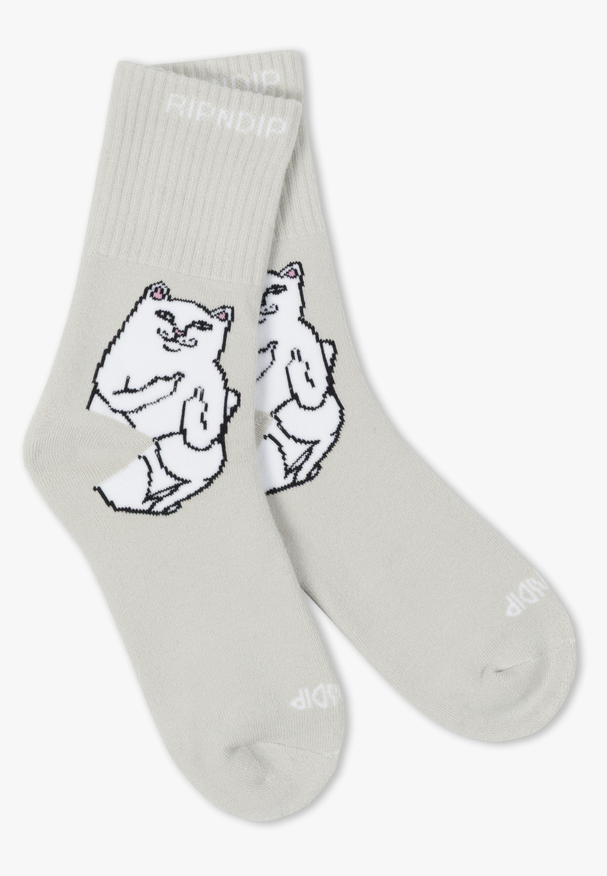 RIPNDIP Lord Nermal Mid Socks Grey