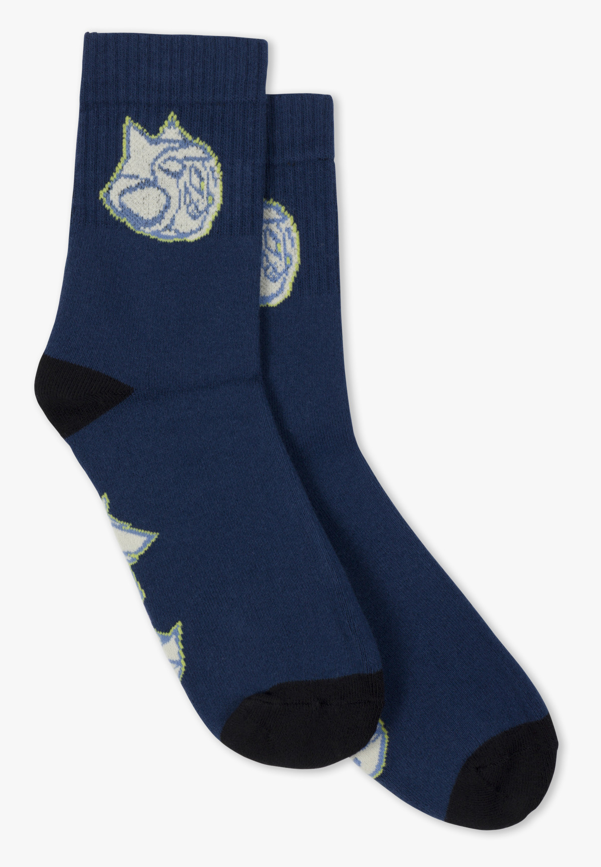 RIPNDIP Cyclone Mid Socks Navy