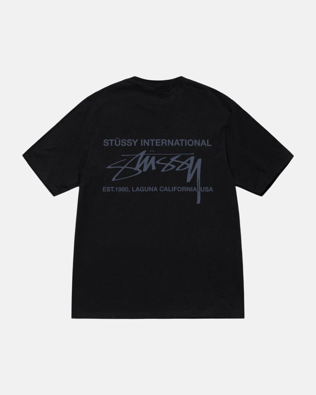 Stussy Smooth Int. Tee Black