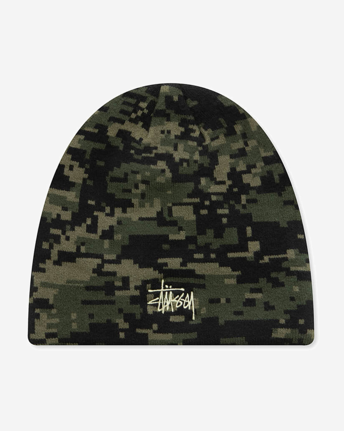 Stussy Basic Digi Camo Skullcap Green