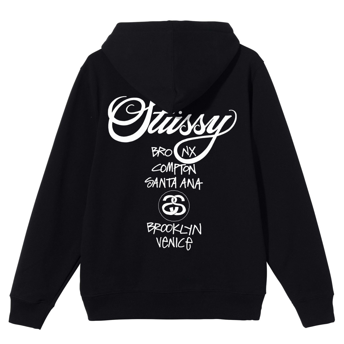 Stussy x DSM Ginza World Tour Hood Black