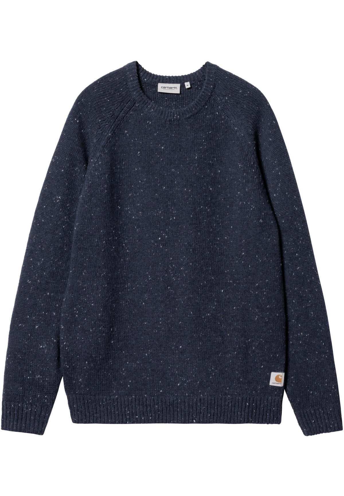 Carhartt WIP Anglistic Sweater Air Force Blue