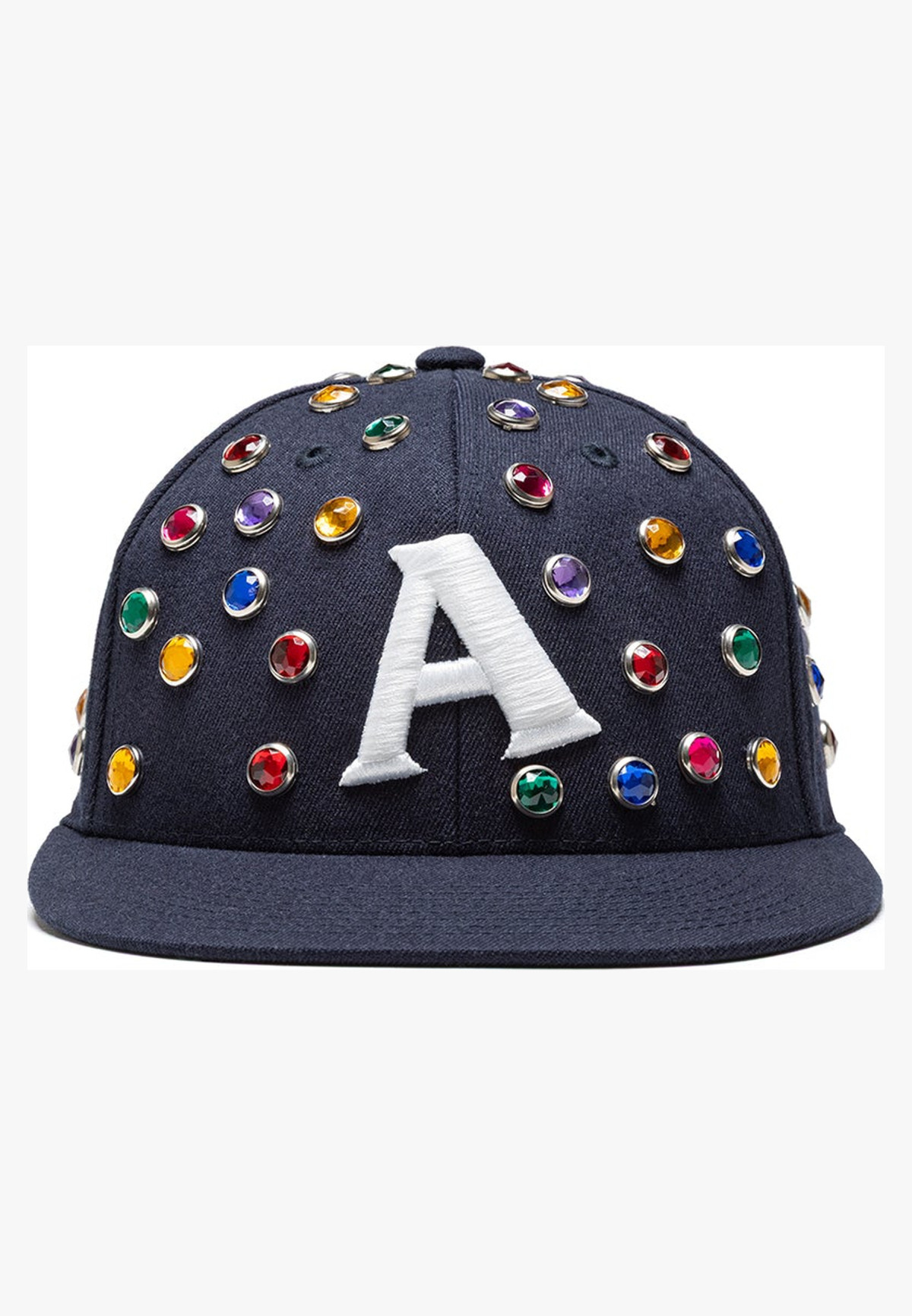 Anti Social Social Club Crystal Stud Cap Navy