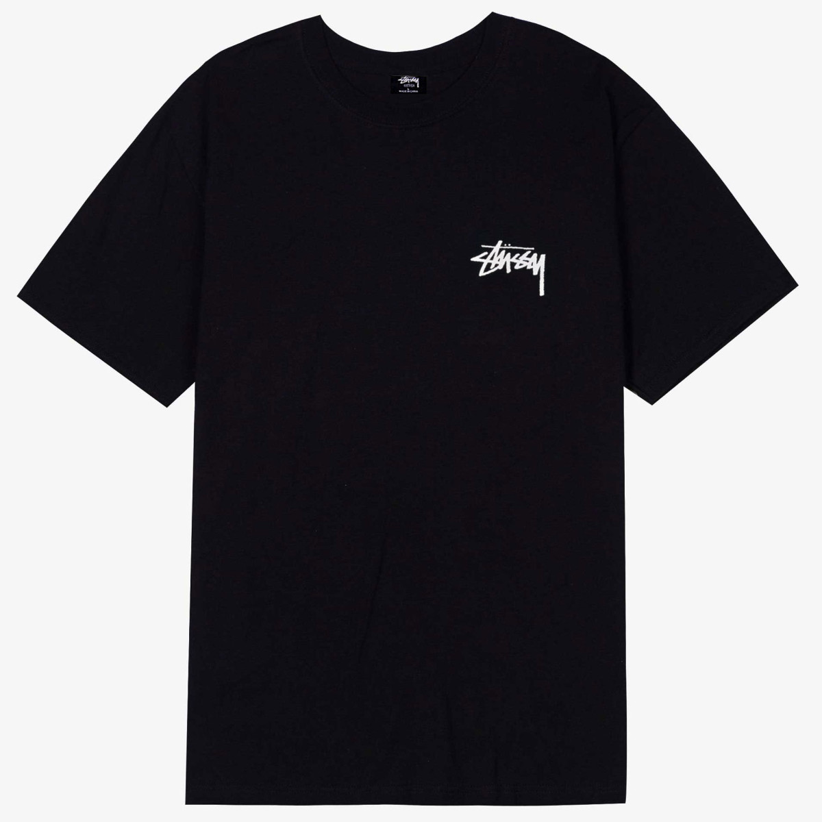 Stussy Pair Of Dice Solid T-Shirt Black