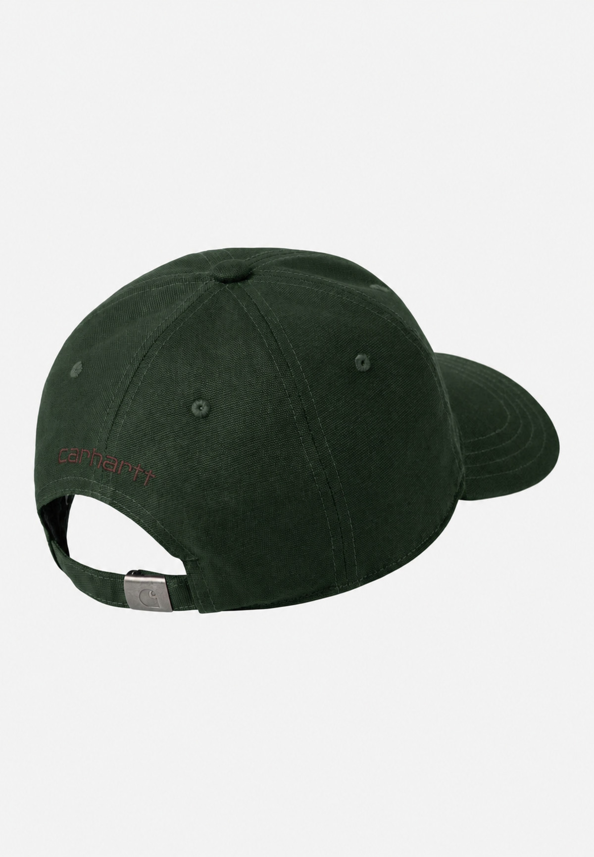 Carhartt WIP Canvas Script Cap Dark Scarab / Palisander