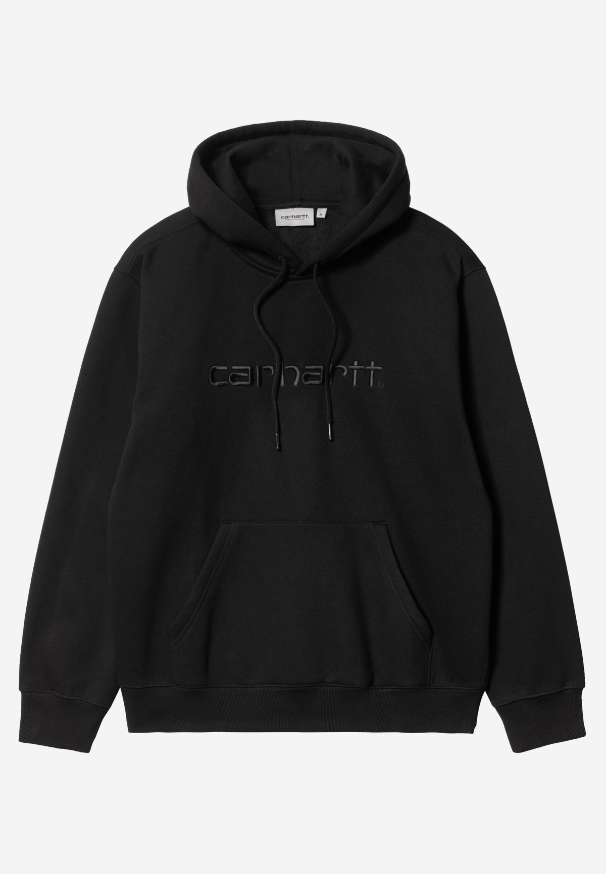 Carhartt WIP Hooded Carhartt Sweat Black / Black
