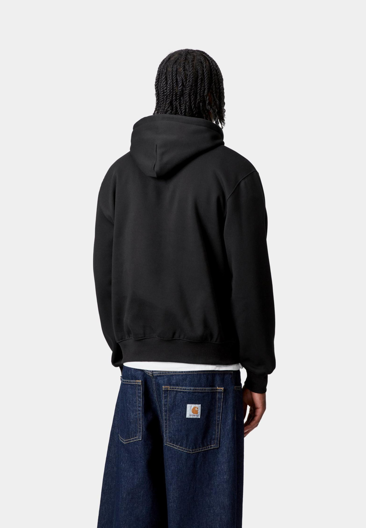 Carhartt WIP Hooded Carhartt Sweat Black / Black