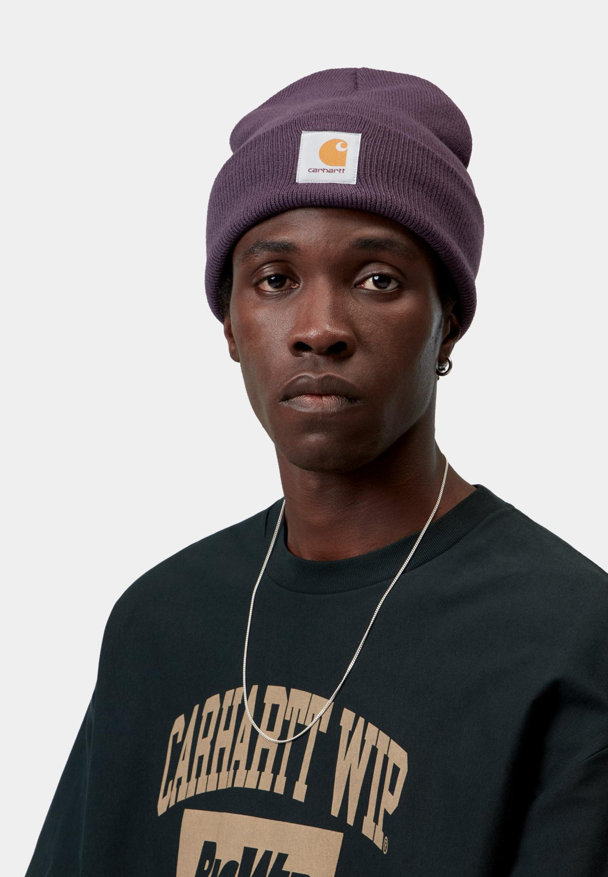 Carhartt WIP Short Watch Hat Cozy Purple