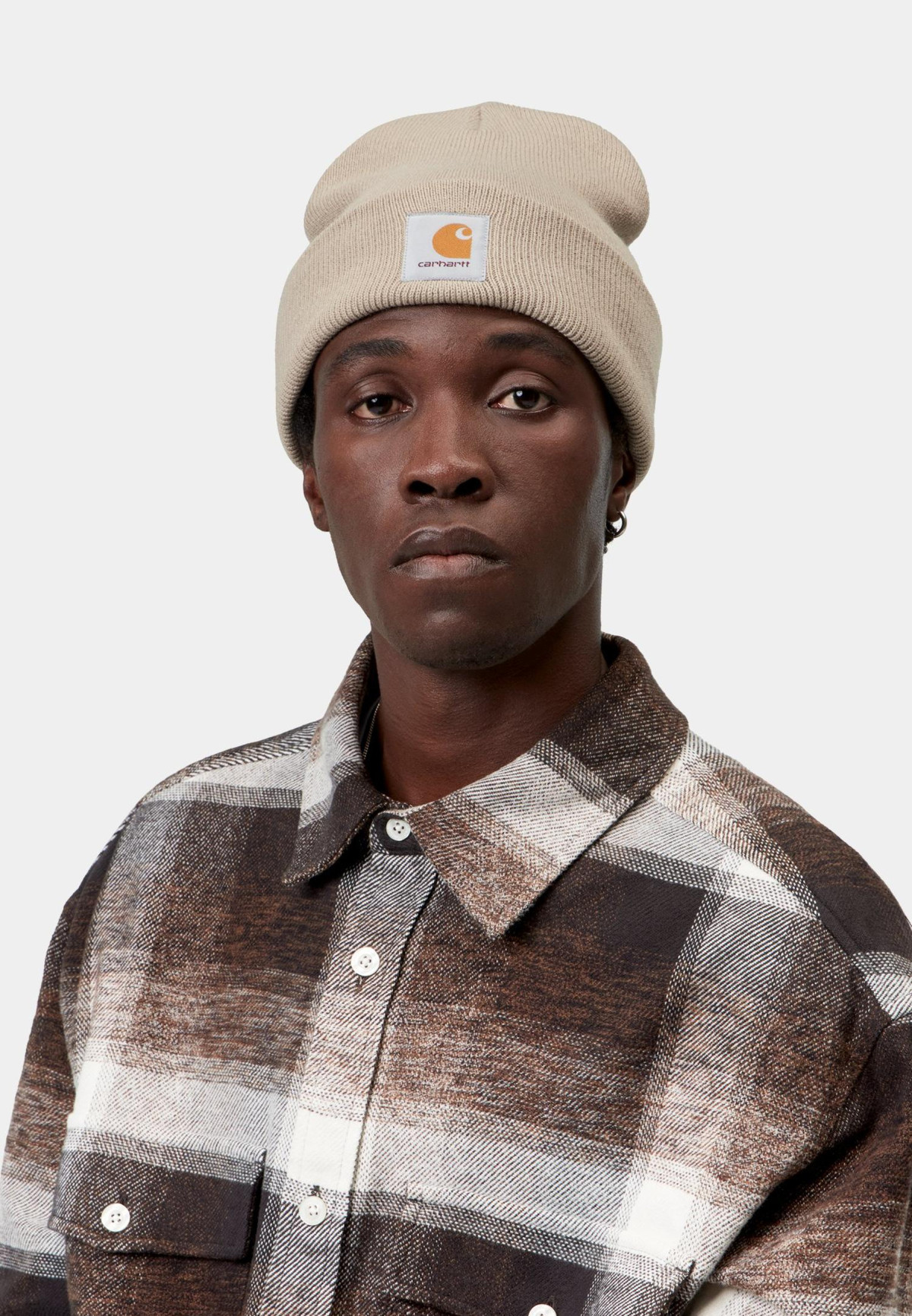 Carhartt WIP Short Watch Hat Fleur De Sel