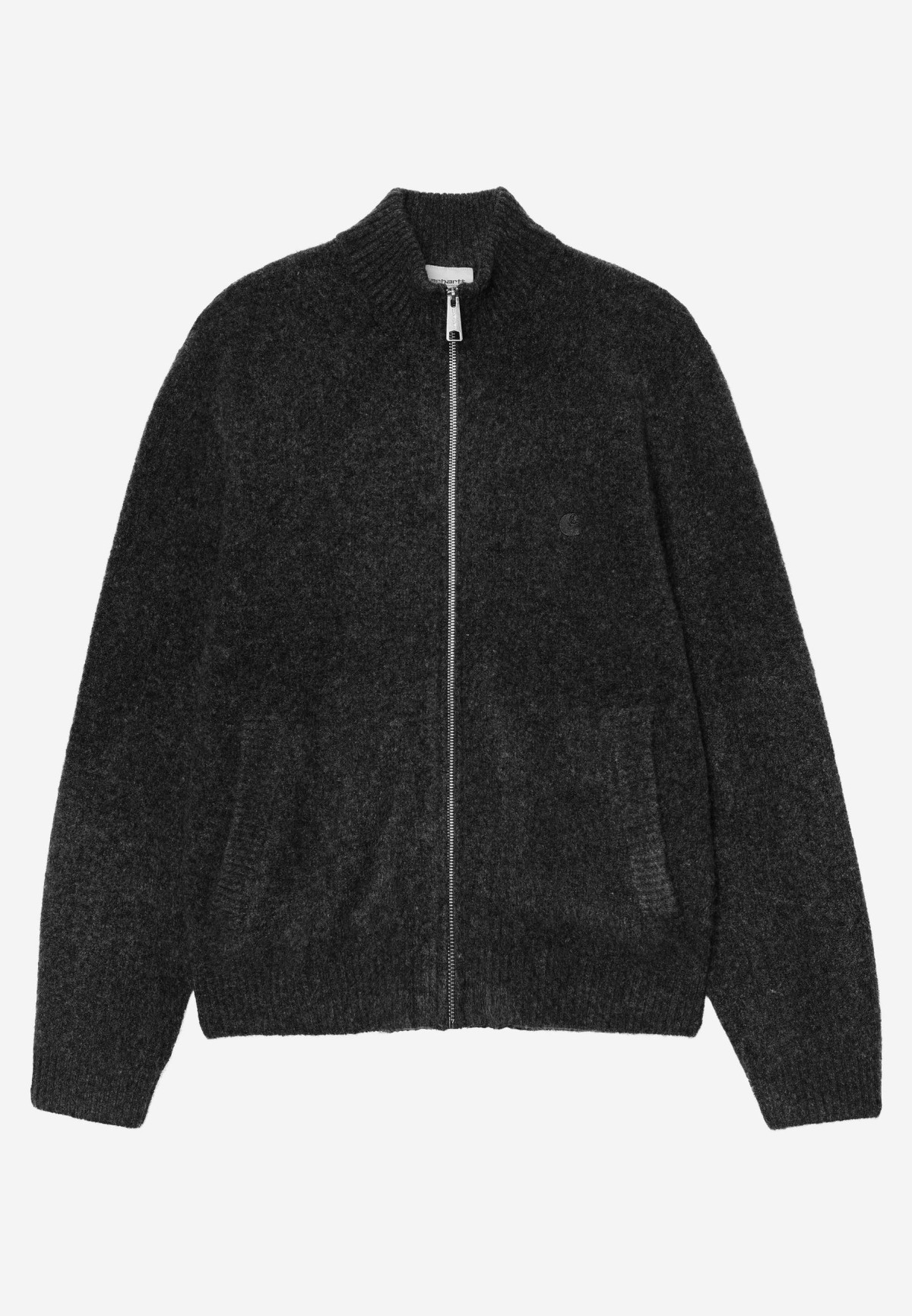 Carhartt WIP Curtis Sweater Jacket Tangled Black