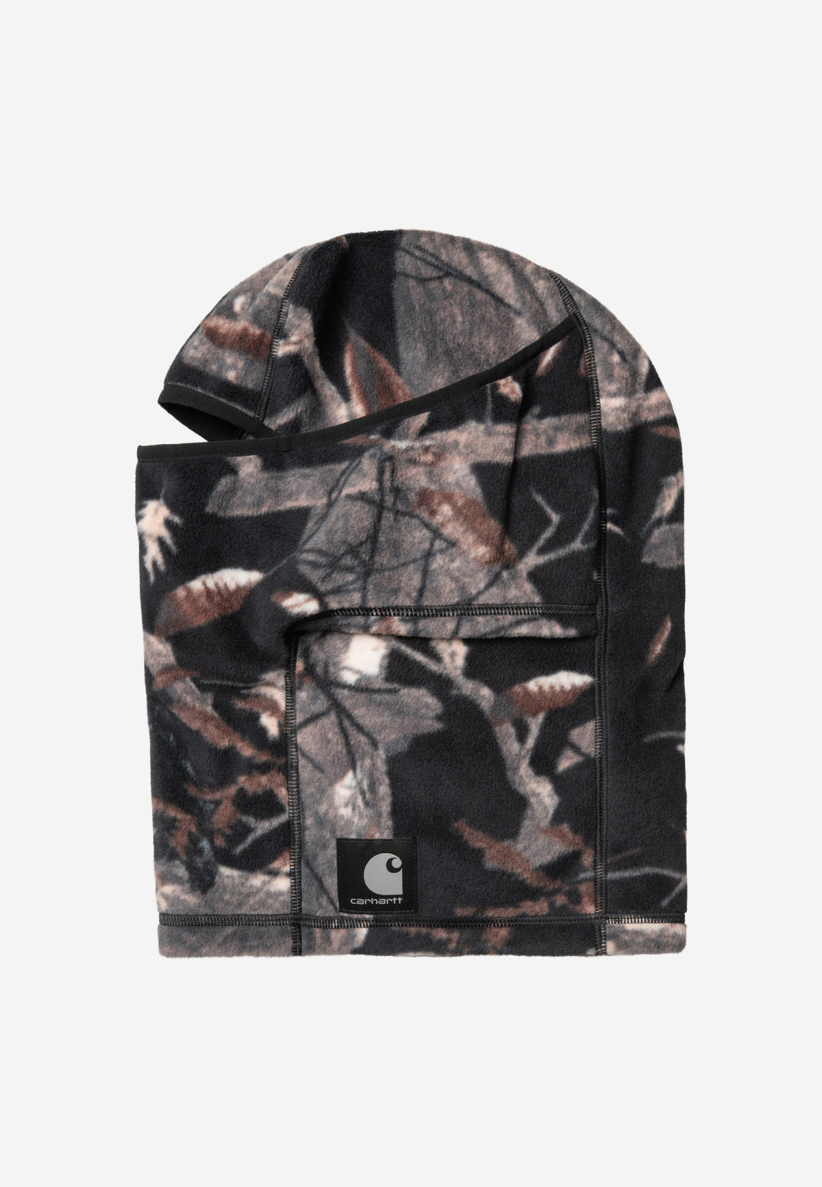 Carhartt WIP Blevin Mask Camo Feather Tree, Black