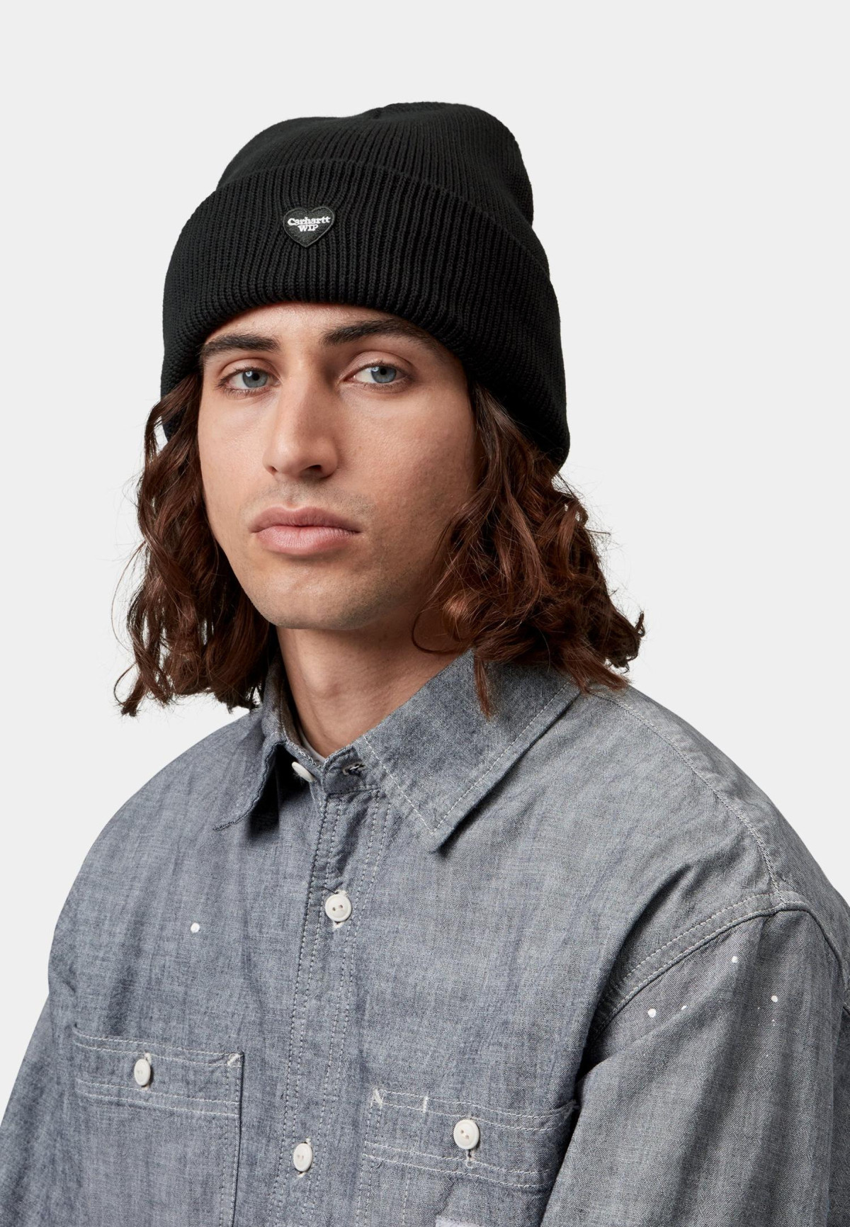 Carhartt WIP Small Heart Beanie Black