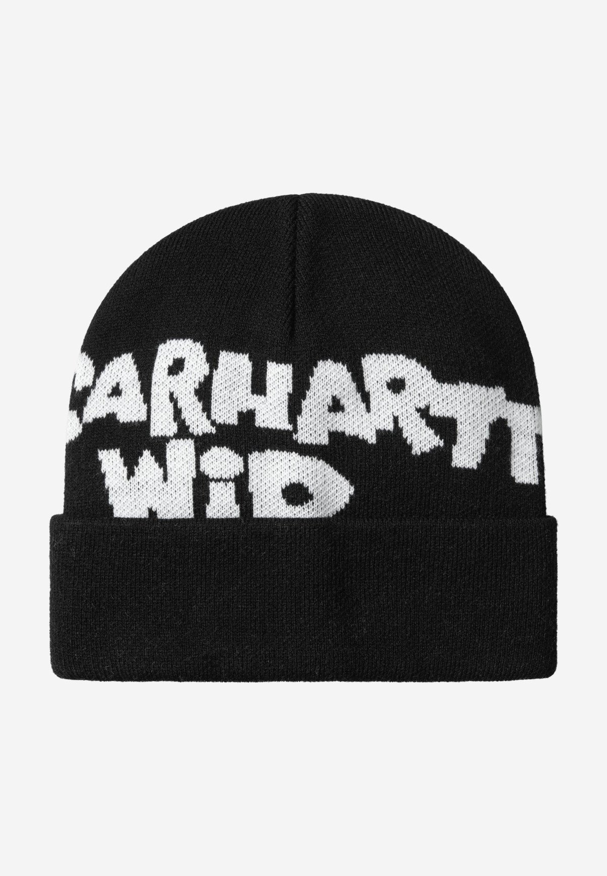 Carhartt WIP Cut Out Beanie Black / White