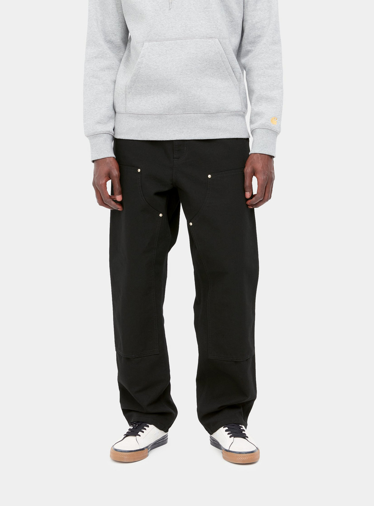 Carhartt WIP Double Knee Pant Black Rinsed