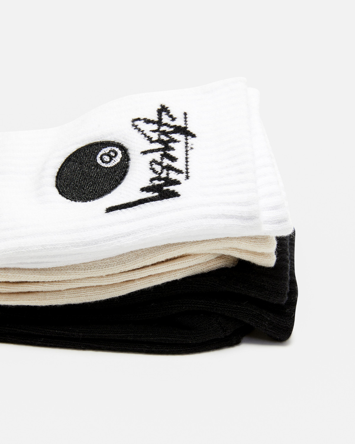 Skarpetki Stussy 8 Ball Socks 3-Pack Multi