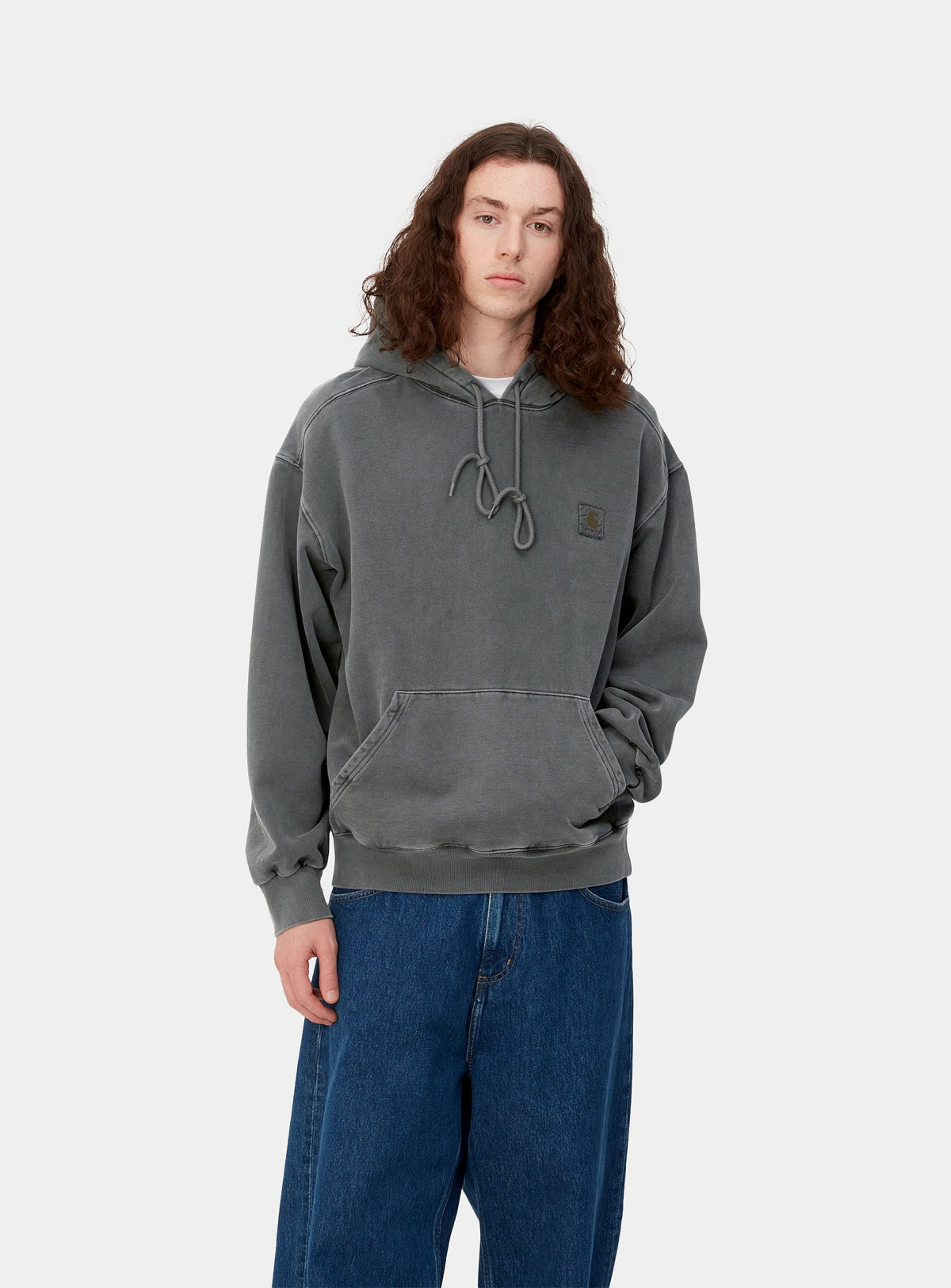 Carhartt WIP Hooded Vista Sweatshirt Graphite