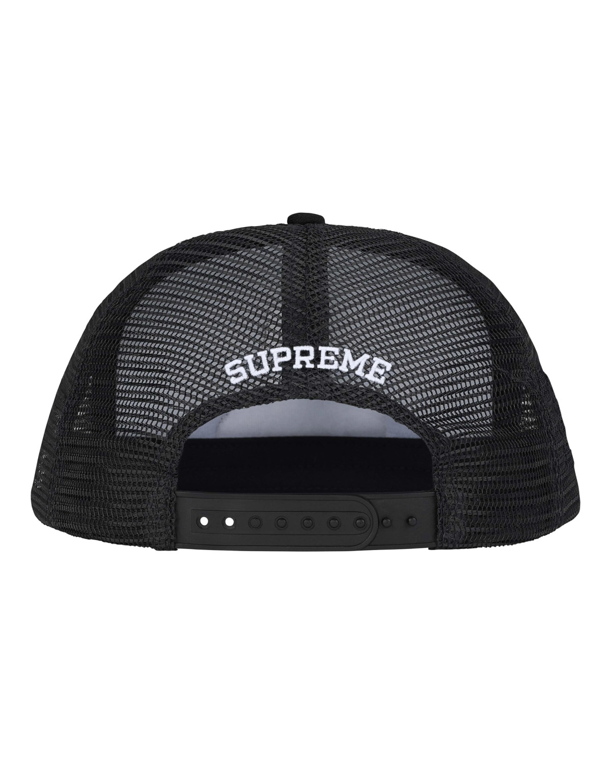 Supreme® x Pinup Mesh Back 5-Panel Black