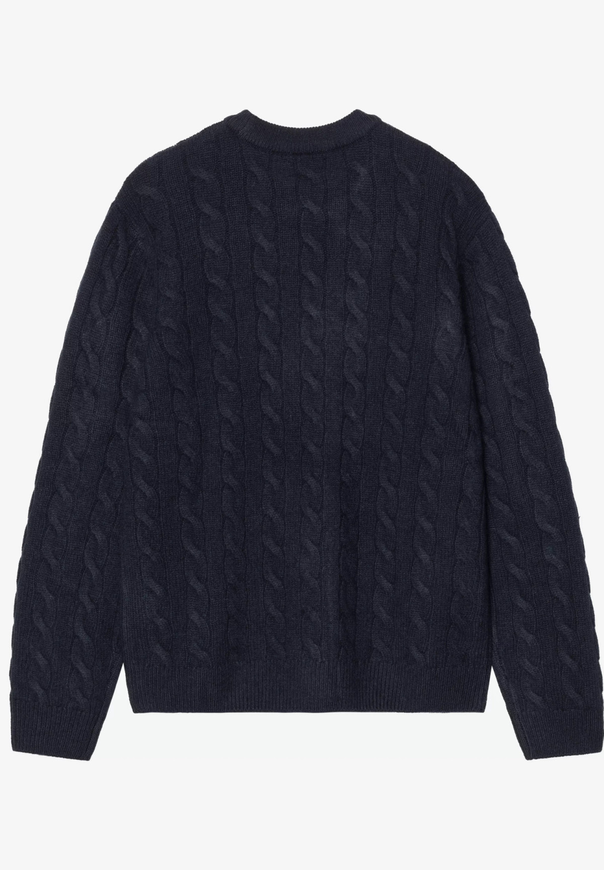 Carhartt WIP Signature Sweater Deep Night / Glassy Pink