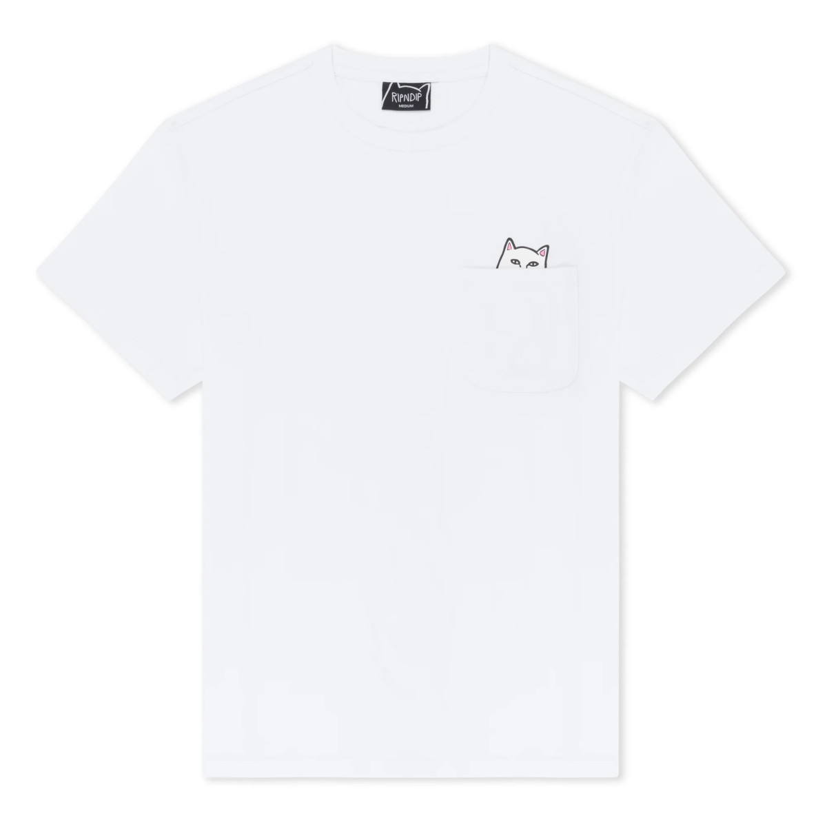 RipNDip Lord Nermal Pocket Tee White