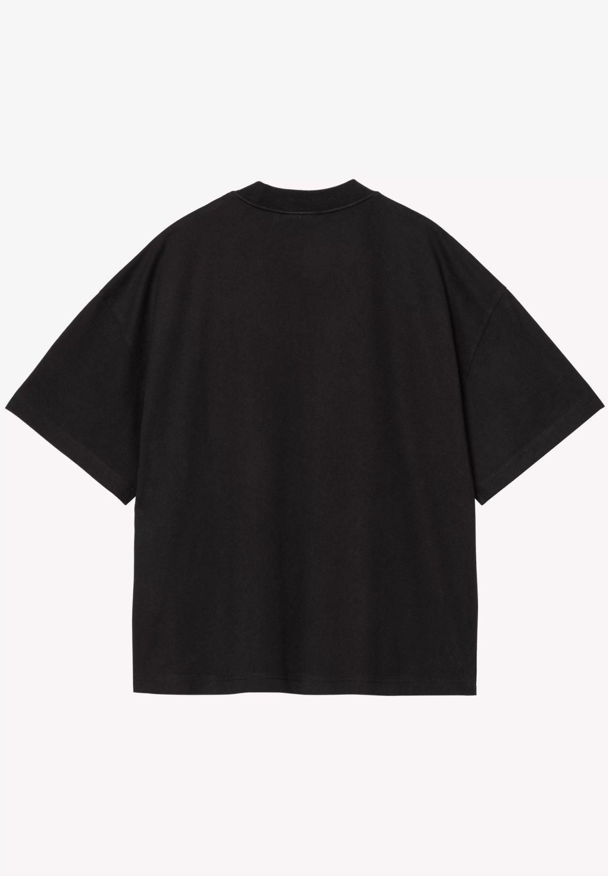 Carhartt WIP S/S Hackwork T-Shirt Black heavy stone wash