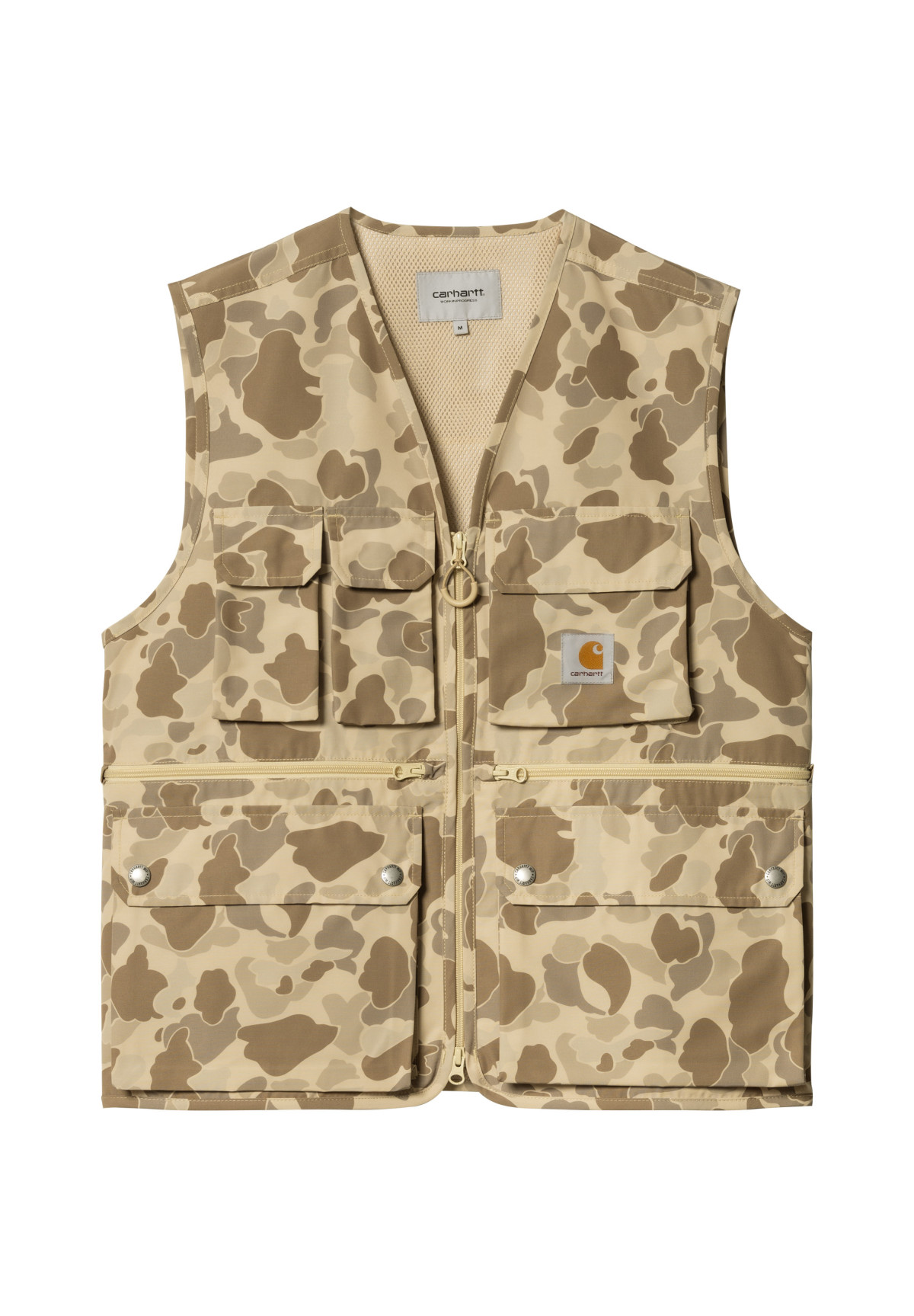 Carhartt WIP Irwin Vest Camo Duck Desert