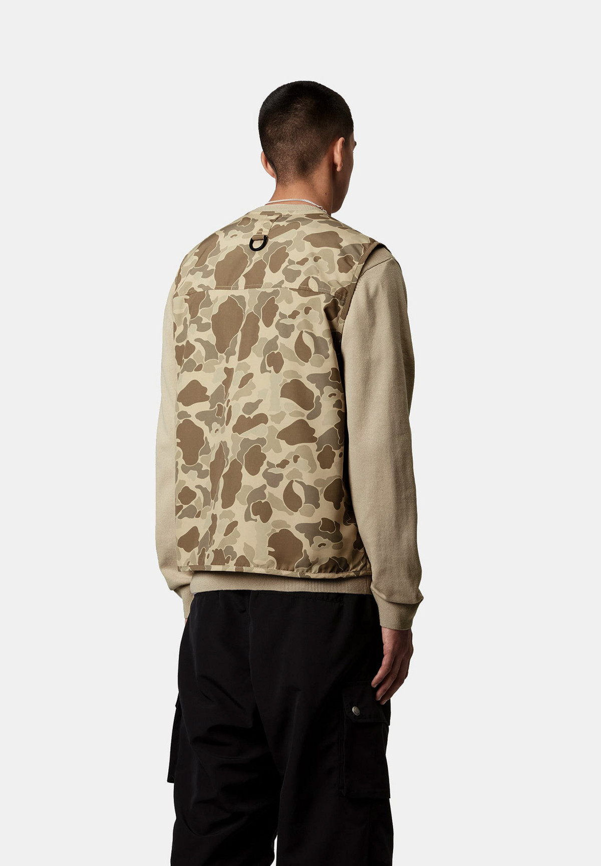 Carhartt WIP Irwin Vest Camo Duck Desert