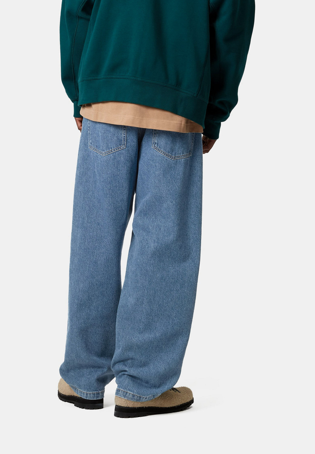 Carhartt WIP Landon Pant Blue Heavy Stone Washed
