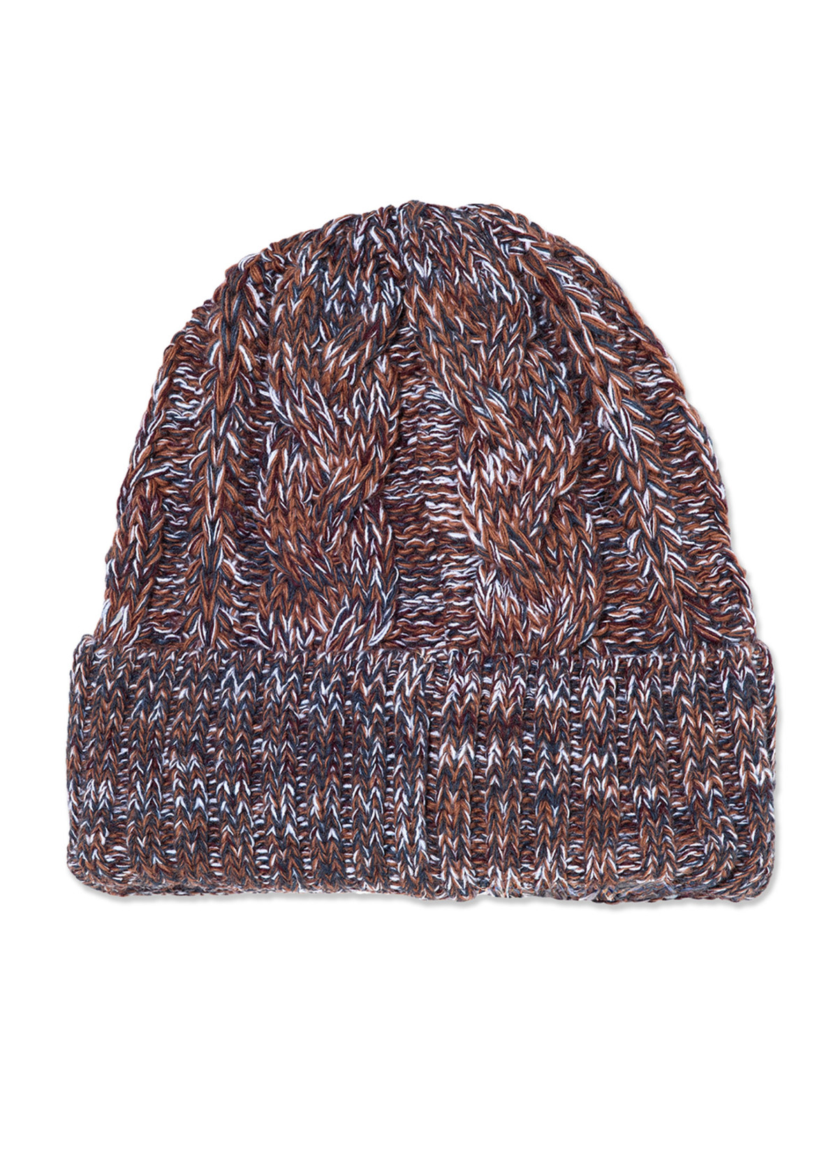 Polar Skate Co. Braid Beanie Rust