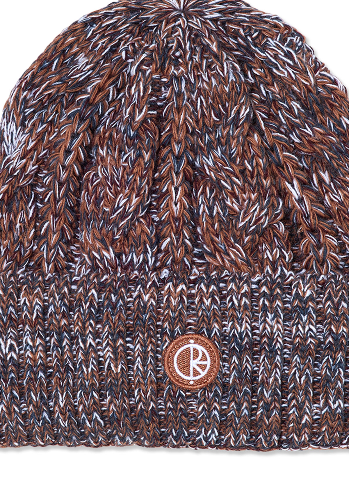 Polar Skate Co. Braid Beanie Rust