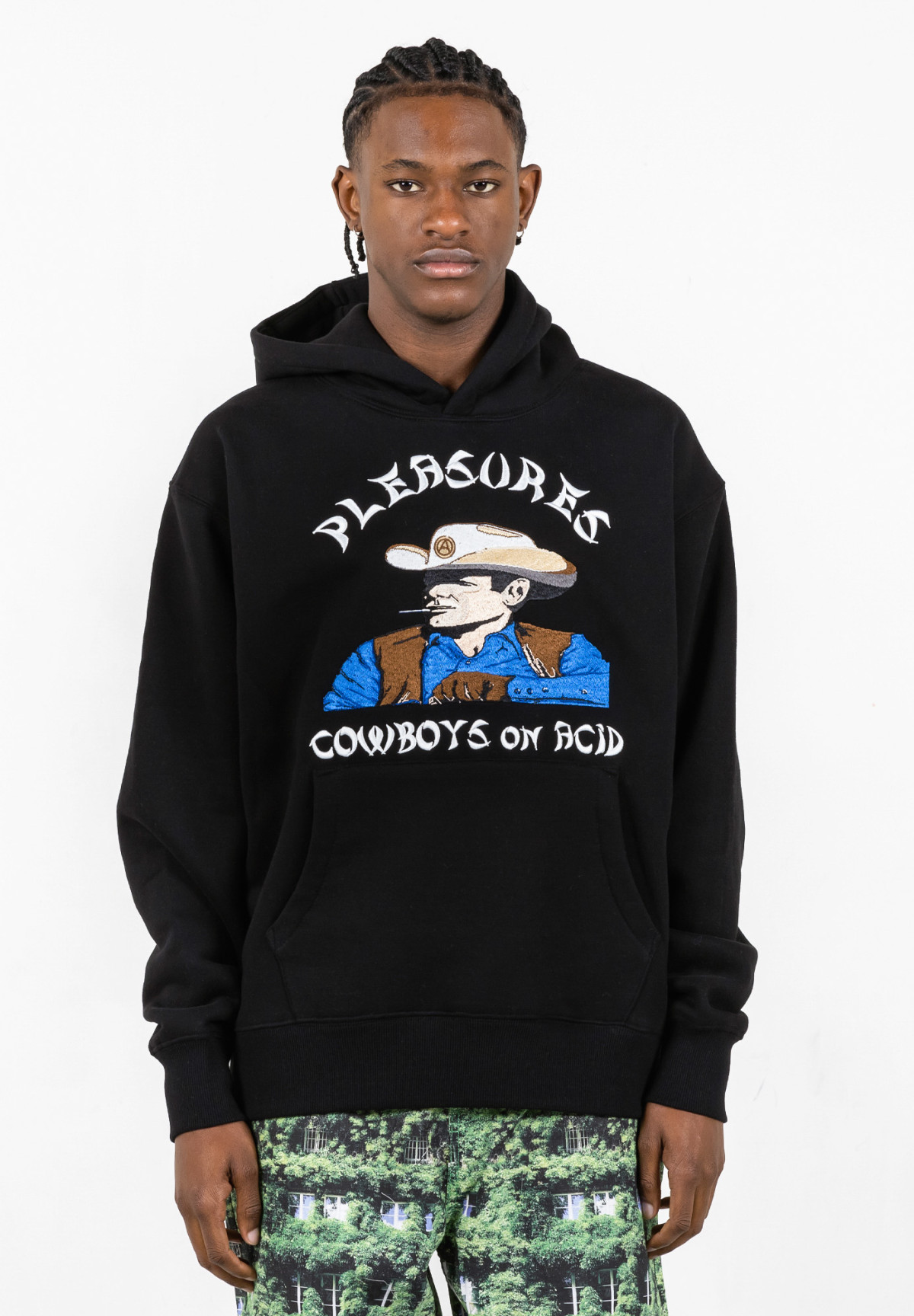 Bluza Pleasures Rhythm Hoody Black
