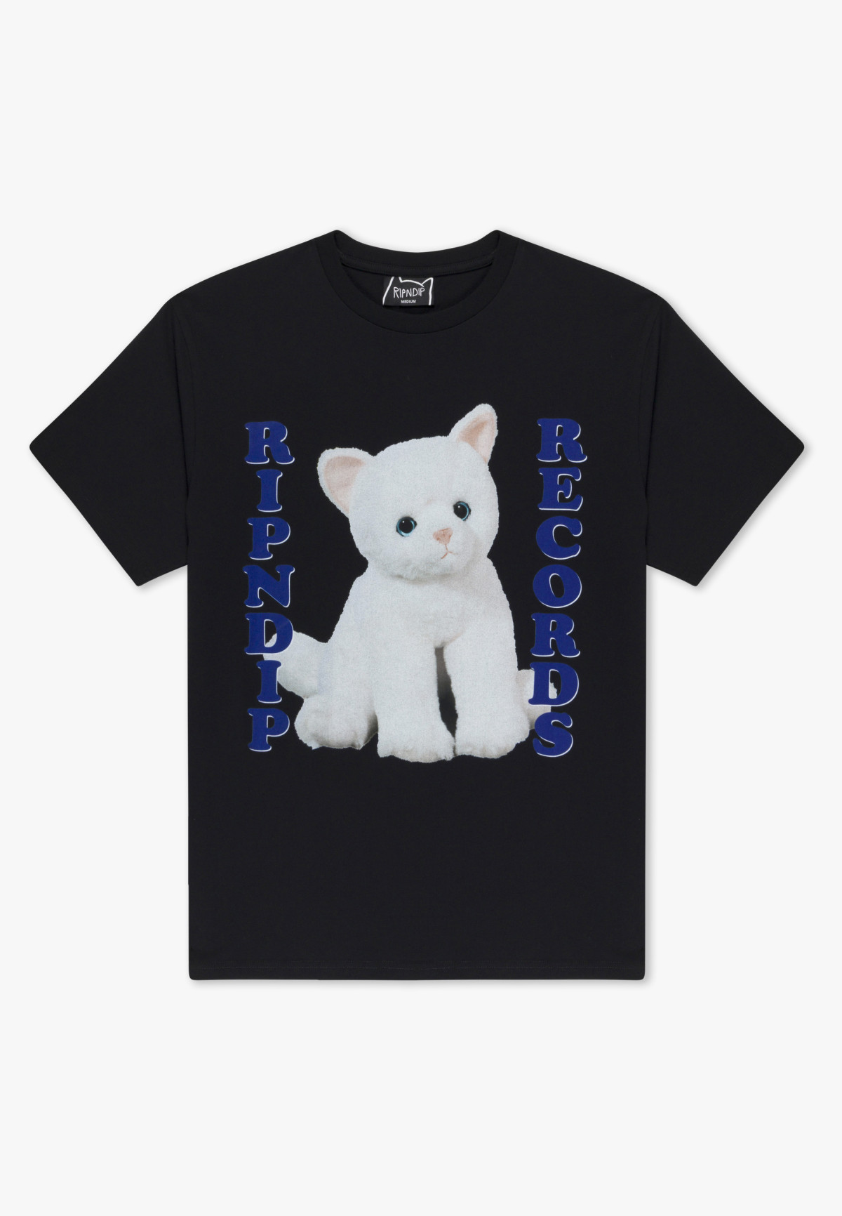 RIPNDIP Plush Records Tee Black