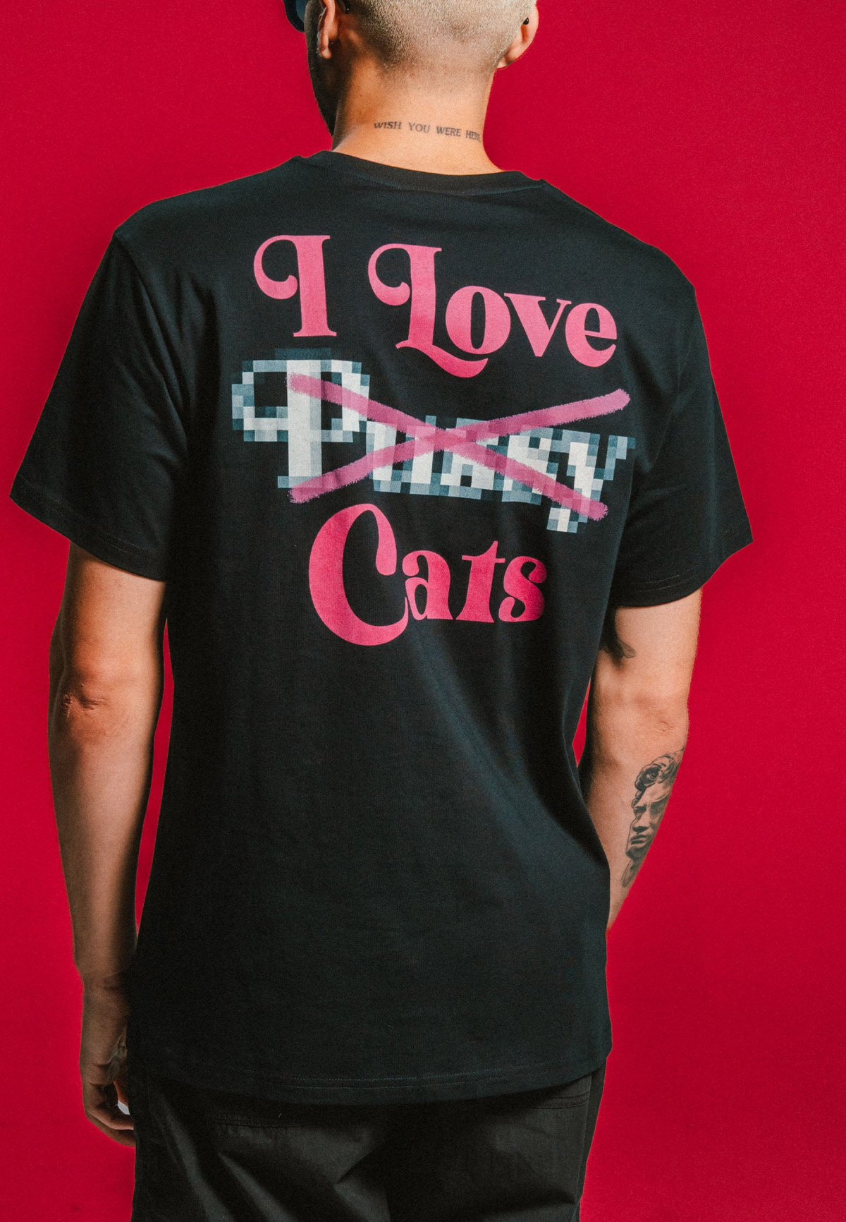 RIPNDIP I Love Cats Tee Black