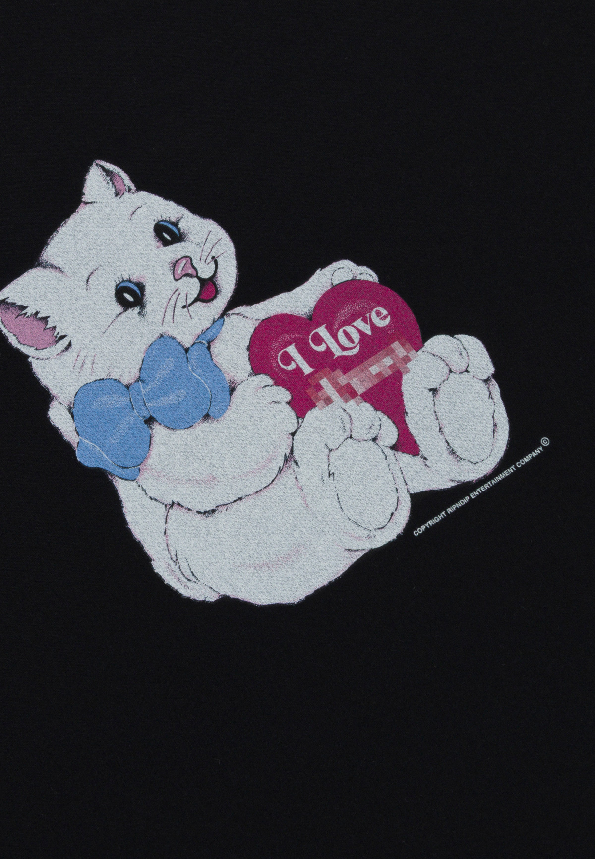RIPNDIP I Love Cats Tee Black