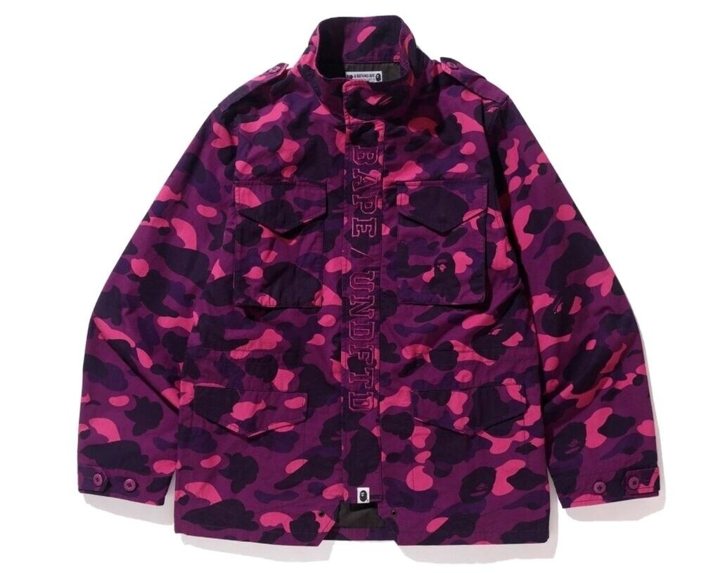 BAPE® x Undefeted Purple Camo M65 Jacket