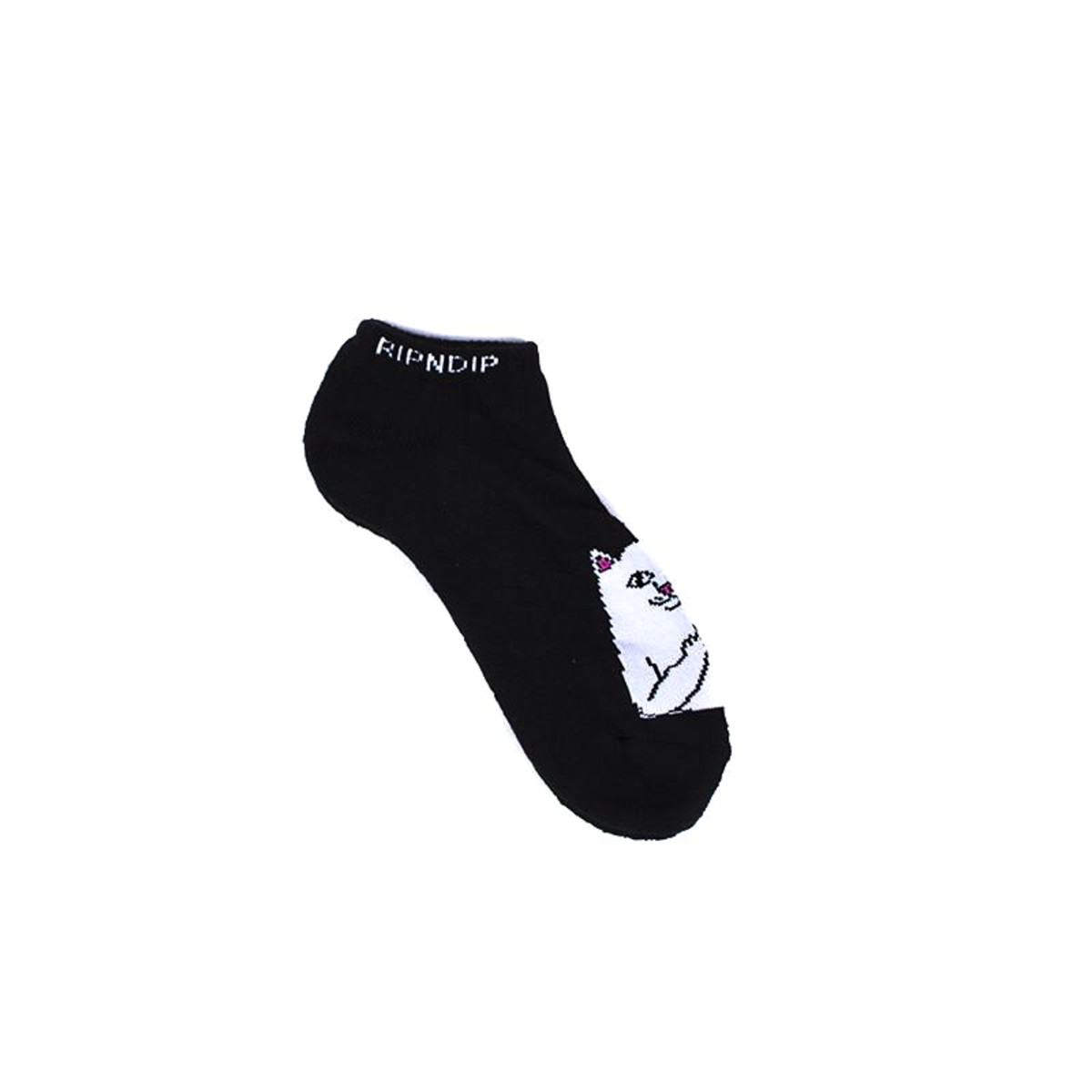 Skarpetki RipNDip Lord Nermal Ankle Low Socks Black