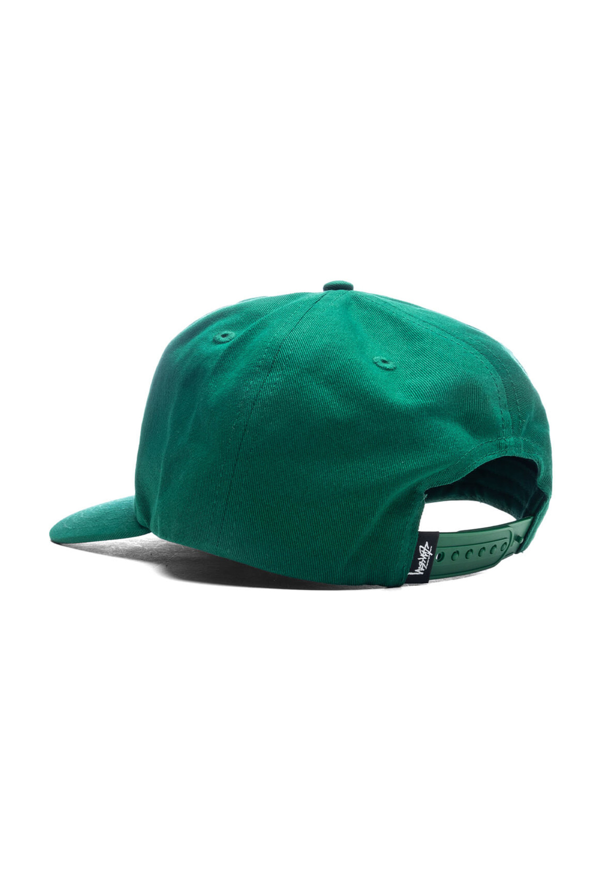 Stussy Big Stock Mid Depth Cap Green