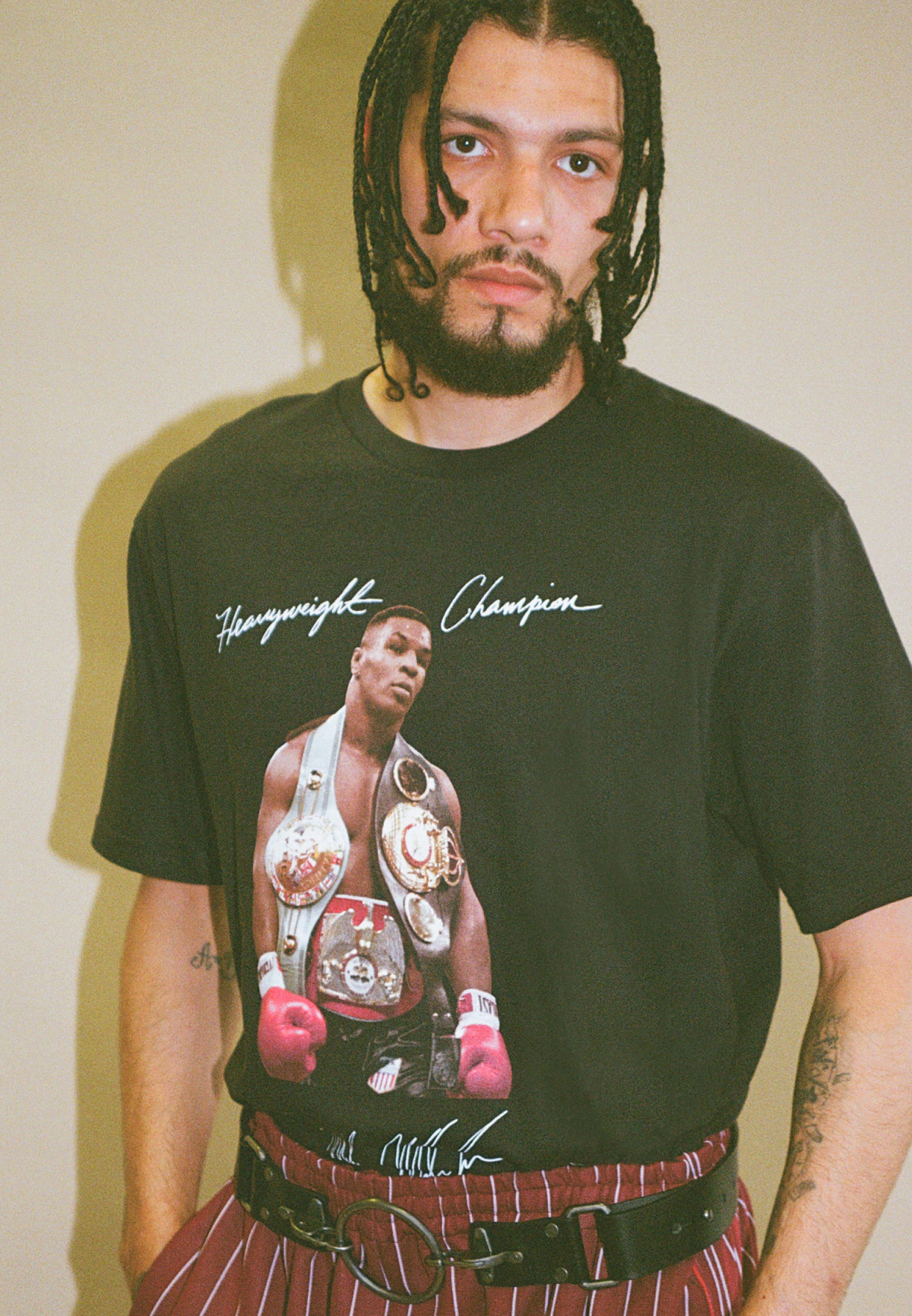 Supreme x Martine Rose Champion Tee Black