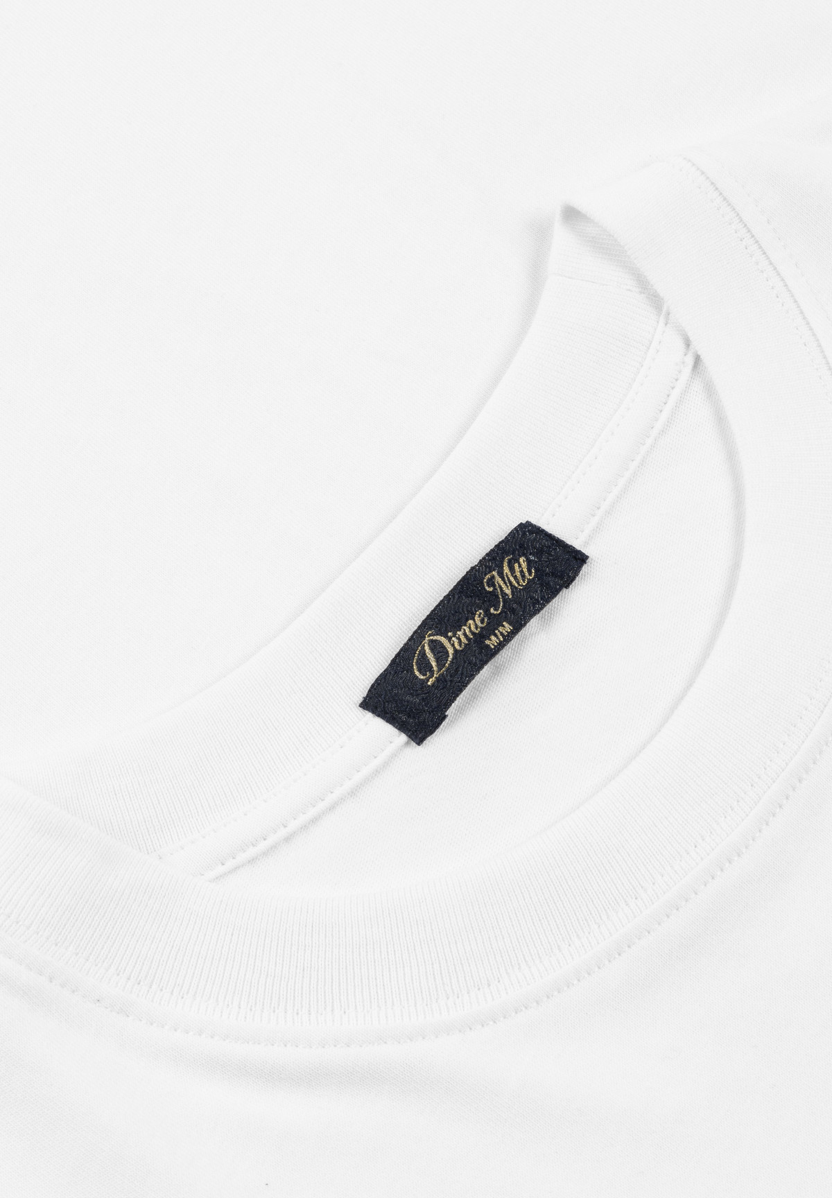 Dime Cursive Cloud T-Shirt White