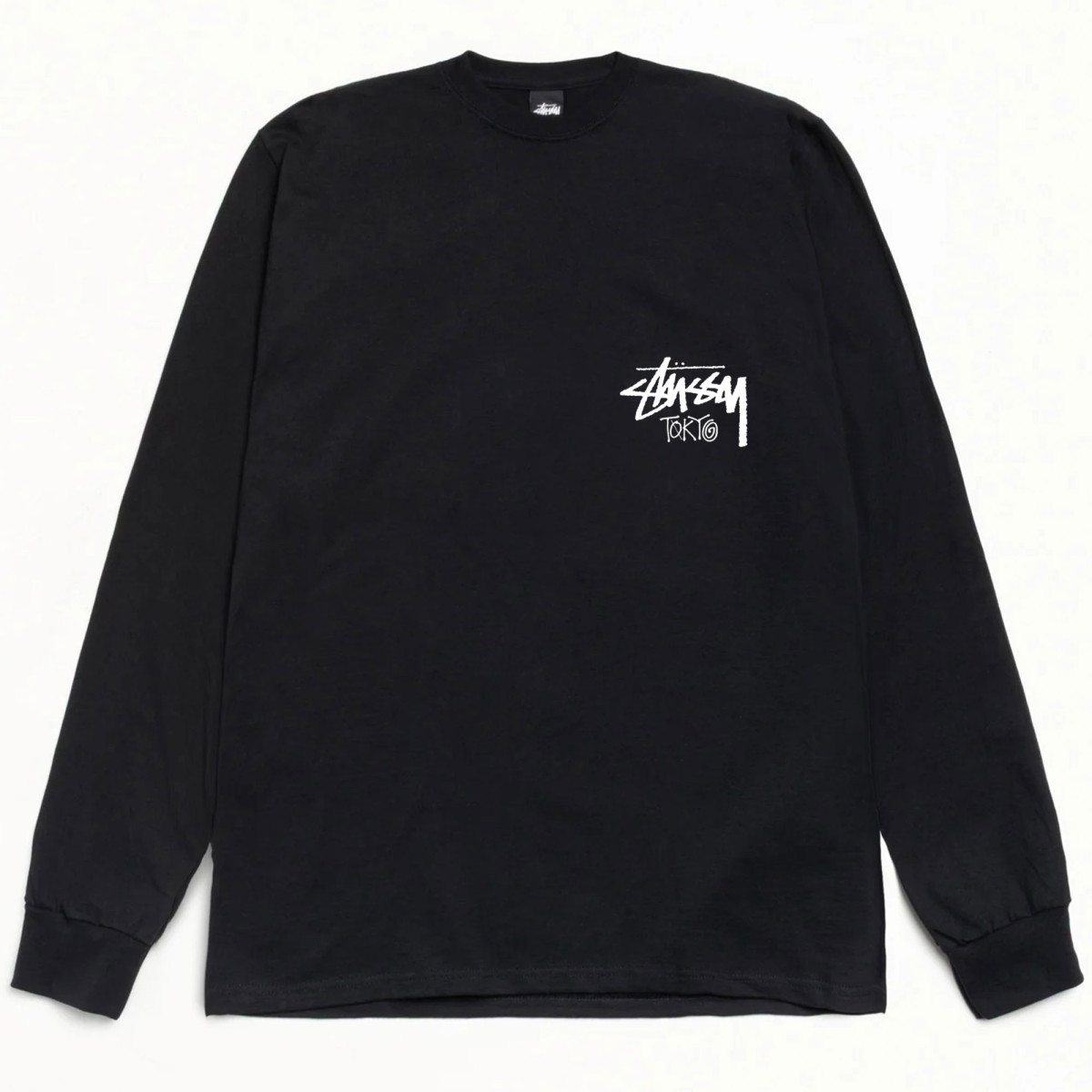 Stussy Stock Tokyo LS Tee Black