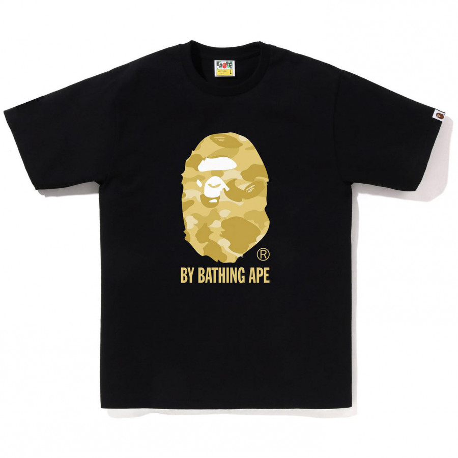 BAPE® Color Camo By Bathing Ape Tee Black
