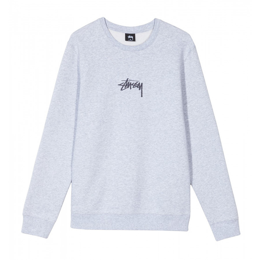 Bluza Stussy Stock App. Crew Grey Heather