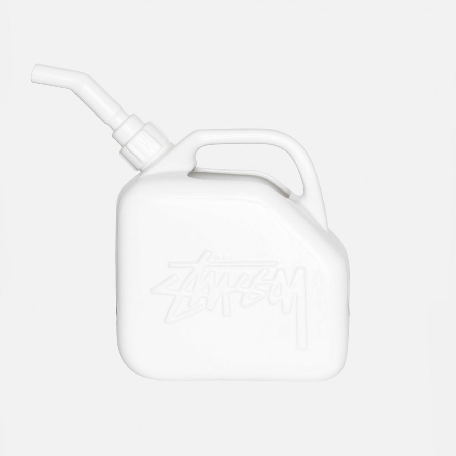 Stussy Gas Can Ceramic Vase White