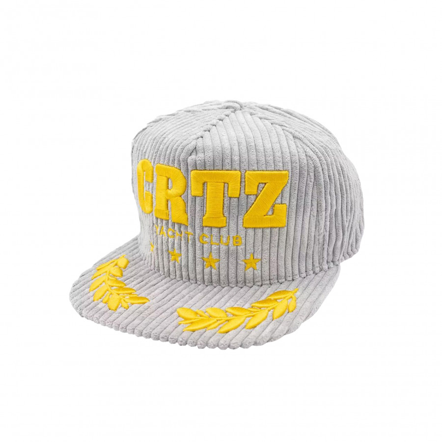 Corteiz Soho Yacht Club Crtz Cap Grey