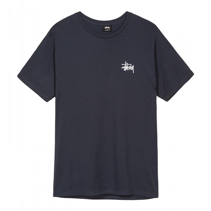 Koszulka Stussy Basic Logo Tee Ink
