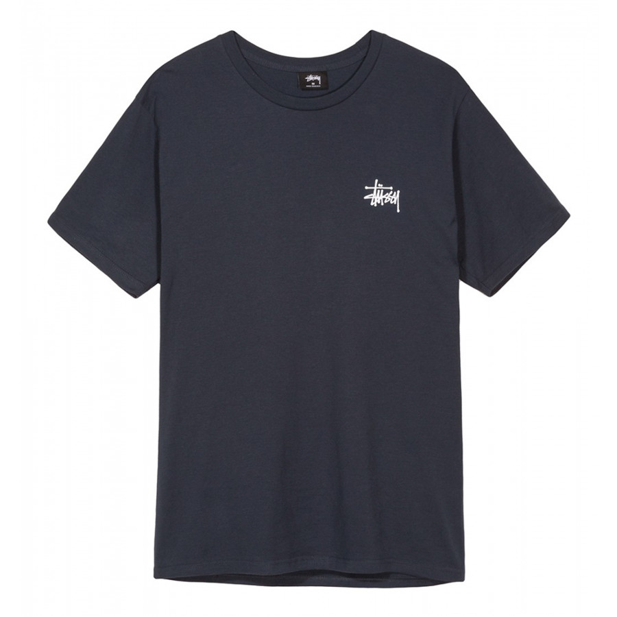 Koszulka Stussy Basic Logo Tee Ink