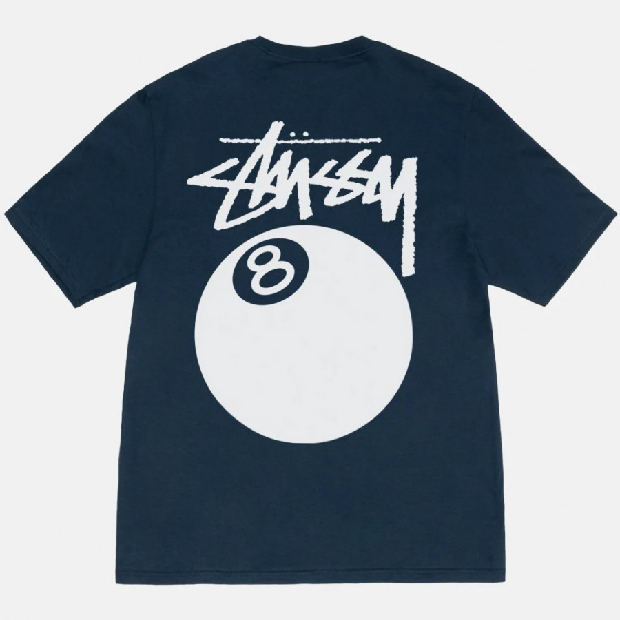 Stussy 8 Ball Tee Navy